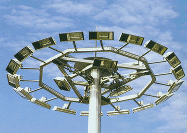 Cina albero Palo di ourdoor di galvanizzazione della immersione calda di 55m alto per illuminazione del porto marittimo fornitore