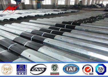 Cina tensione 135kv palo pratico d'acciaio di 16sides 70ft per la sotto linea di distribuzione di stational con il piatto superiore d'acciaio fornitore